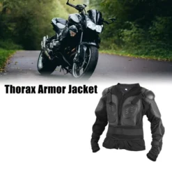 Unique Bargains Dirt Bike Motorcycle Riding Protective Full Body Armor Thorax Back Backbone Protector For Off-Road Cycling Black Size XL