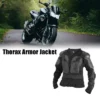 Unique Bargains Dirt Bike Motorcycle Riding Protective For Off-Road Cycling Black Size 3XL