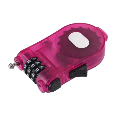 Unique Bargains Adjustable Retractable Bike Chain Lock With 3 Digit Bike Lock Cable Blue 1Pc 9 Unique Bargains Adjustable Retractable Bike Chain Lock With 3 Digit Bike Lock Cable Blue 1Pc - Image 9