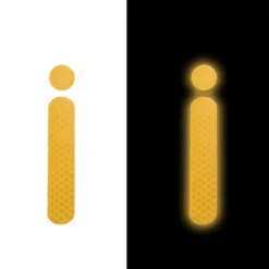 Unique Bargains Bicycle Motorcycle Helmet Adhesive Reflective Safety Stickers 18 Pcs -Futuro Brand GUEST 4271c9d3 d01d 4801 b7cd f104c0b925f4