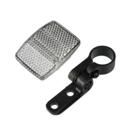 Unique Bargains Bicycle Warning Reflector Safety Reflectors Bike Accessories Plastic 2.13"x1.54" White -Futuro Brand GUEST 45020135 e574 48e9 afe2 995b57e9bcd8