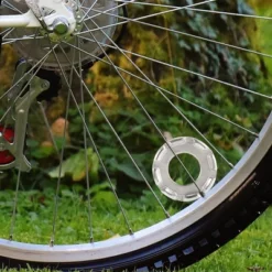 Unique Bargains Bicycle Wheel Spoke Wrench 8 Hole Repair Tool Silver Tone 0.15" 3pcs