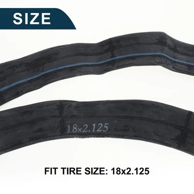 Unique Bargains Bike MTB Cycling Inner Tire 18x2.125 Inch Durable Bent Valve Bicycle Inner Tube 1 Pcs 2 Unique Bargains Bike MTB Cycling Inner Tire 18x2.125 Inch Durable Bent Valve Bicycle Inner Tube 1 Pcs - Image 2