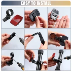 Unique Bargains Bicycle Warning Reflector Safety Bike Accessories Plastic -Futuro Brand GUEST 47602816 4c4f 41a5 a76e 8b063c37ab8f