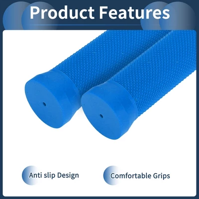 Unique Bargains Bike Handlebar Grips Covers 5.12" Blue 1 Pair 4 Unique Bargains Bike Handlebar Grips Covers 5.12" Blue 1 Pair - Image 4