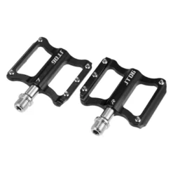 Unique Bargains Aluminum Alloy Rear Foot Peg Flat Pedal Footrests Fit 9/16 Inch Axles MTB Bike Black 1 Pair -Futuro Brand GUEST 491a8d19 f0d2 4ca4 b6b0 a593760bbd5f