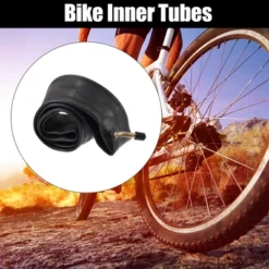 Unique Bargains Rubber Bike Inner Tubes 3 Pcs