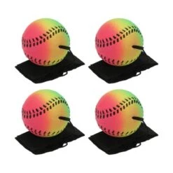 Unique Bargains Rubber Rebound Sports Wrist Ball With String For Exercise 4 Pcs Mixed Colors -Futuro Brand GUEST 49c2d505 84d6 4980 bd75 b1451a880fd6