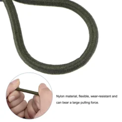 Unique Bargains Outdoor Camping Tent Canopy Awnings Cover 6 Inch Tarp Straps Elastic Cords With Hook Dark Green 10 Pack -Futuro Brand GUEST 4a0619b2 56ec 41bc 9e81 e40fadcb7b38