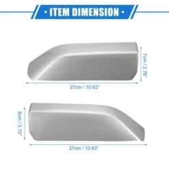 Unique Bargains Car Roof Rack Side Rails End Cover For Toyota 4Runner N280 2010-2022 Durable Plastic Silver Tone 4pcs -Futuro Brand GUEST 4a6911cc 6674 4790 bcc1 68ae9dae303d