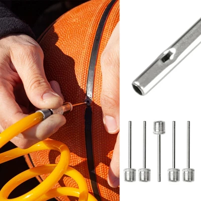 Unique Bargains Basketball Football Volleyball Ball Air Pump Inflatable Needle 5 Pcs 4 Unique Bargains Basketball Football Volleyball Ball Air Pump Inflatable Needle 5 Pcs - Image 4