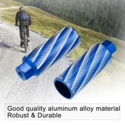 Unique Bargains Universal Aluminum Alloy Axle Rear Foot Pegs For BMX MTB Bike Fit 3/8 Inch 1 Pair -Futuro Brand GUEST 4f3f54e3 b896 4773 9db2 5869efdfaa99