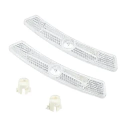 Unique Bargains Bike Reflectors Bike Accessories White 1 Pair -Futuro Brand GUEST 4f41c44e 9f7c 4247 b03e 26894187702c
