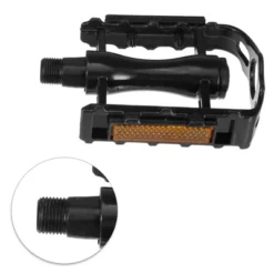 Unique Bargains Non Slip Pedals Platform Flat Bicycle Pedals 9/16'' For Road Bikes MTB Mountain Bikes Black 1 Pair -Futuro Brand GUEST 5018125a 3dac 42fa b8d8 4ec649e1c4df