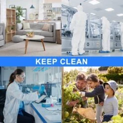 Unique Bargains Reusable Washable Thickened Non-Slip Office Shoe Covers 2 Pairs -Futuro Brand GUEST 506ada07 d8ab 402a bea5 424dfb7f6185