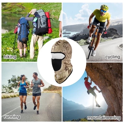 Unique Bargains Snake Pattern Balaclava Face Mask 1 Pc 2 Unique Bargains Snake Pattern Balaclava Face Mask 1 Pc - Image 2