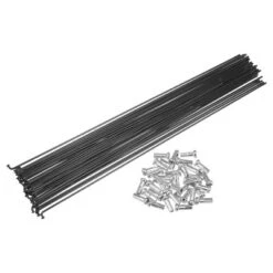 Unique Bargains 14G Bicycle Carbon Steel Spoke With Nipples Black 36 Pcs -Futuro Brand GUEST 50f86b6c d96a 4025 86bb 9ad6e747a515