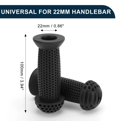 Unique Bargains Child Bike Handlebar Grips Covers 3.94" Black 1 Pair 4 Unique Bargains Child Bike Handlebar Grips Covers 3.94" Black 1 Pair - Image 4