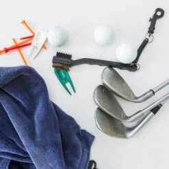 Unique Bargains Double-Sided Dust Cleaning Groove Cleaner With Clip Golf Club Brushes 2 Pcs -Futuro Brand GUEST 5238b3dc 6df2 4208 a40e 409c5b85dd66