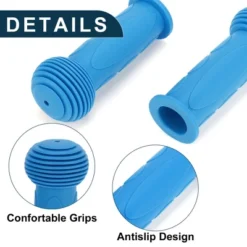 Unique Bargains Child Bike Handlebar Grips Covers 4.33" Blue 1 Pair -Futuro Brand GUEST 5270345c 9b7d 4b05 a7f5 1c67657b0736