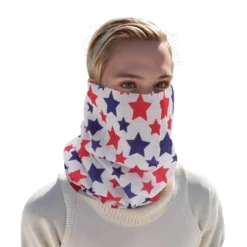 Unique Bargains Sunscreen Stars Pattern Face Scarf Mask Red White 1 Pc -Futuro Brand GUEST 52ca793d aaa0 4fa1 a1bf 4249f199a91c