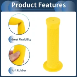 Unique Bargains Bike Handlebar Grips Covers 5.12" Long Yellow 1 Pair 8 Unique Bargains Bike Handlebar Grips Covers 5.12" Long Yellow 1 Pair -Futuro Brand GUEST 57d0e53c 0cde 4617 b2a6 c3bc1f219583
