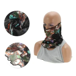 Unique Bargains Flower Leaf Earloop Neck Gaiter 1 Pc -Futuro Brand GUEST 5881b234 34fd 41f2 a9c6 02e27cd2329e
