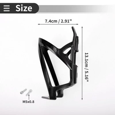 Unique Bargains Integrally-formed Bike Bottle Cup Holder Cage Rack 3 Unique Bargains Integrally-formed Bike Bottle Cup Holder Cage Rack - Image 3
