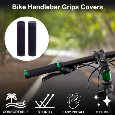 Unique Bargains Bike Handlebar Grips Covers 4.92" Blue 1 Pair 1 Unique Bargains Bike Handlebar Grips Covers 4.92" Blue 1 Pair