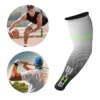 Unique Bargains Summer Cool Thin Elbow Pads Elbow Protection Brace Tightening For Sports 4 Pcs
