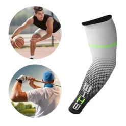Unique Bargains Summer Cool Thin Elbow Pads Elbow Protection Brace Tightening For Sports 4 Pcs