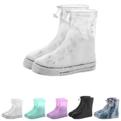 Unique Bargains Reusable Waterproof Shoe Covers Non-Slip For Men Women Easy To Clean Portable 1 Pair -Futuro Brand GUEST 5abd884e 08f5 4291 bddf 7321869df618