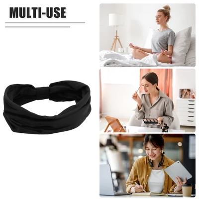 Unique Bargains Cotton Sweatbands Stretchy Moisture Wicking Headband For Fitness Sports Yoga 1 PCS 1 Unique Bargains Cotton Sweatbands Stretchy Moisture Wicking Headband For Fitness Sports Yoga 1 PCS