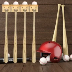 Unique Bargains Wall Mount Sturdy Wood Durable Storage Baseball Bat Holder 6 Unique Bargains Wall Mount Sturdy Wood Durable Storage Baseball Bat Holder -Futuro Brand GUEST 5d9cdfdb 07e3 4f54 90c2 117b514c0082