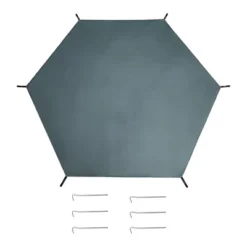 Unique Bargains Waterproof Tent Tarp With Ground Nail Gray 1 Set -Futuro Brand GUEST 5dd581ef 7f05 4622 8ef4 18d56788e328