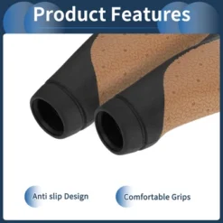 Unique Bargains Bike Handlebar Grips Covers 5.31" Brown 1 Pair 9 Unique Bargains Bike Handlebar Grips Covers 5.31" Brown 1 Pair -Futuro Brand GUEST 5f1a50b7 8480 494a 8792 6897b91636b2