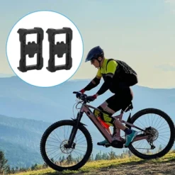 Unique Bargains Road Bike Pedals Cycling Pedal Adapter Compatible With Shimano M520 M540 M780 Black 1 Pair