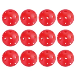 Unique Bargains Durable Precision Technology Good Balance Application Pickleball Balls 12 Pcs -Futuro Brand GUEST 60e4f029 eff1 423e be3a 8f332476c10d