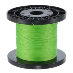 Unique Bargains 8 Strands Abrasion Resistant Smooth Zero Stretch PE Braided Fishing Line Green 1Pc