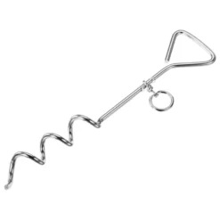 Unique Bargains Tent Stake Spiral Stainless Steel Heavy Load Ground Spike Tie Down Peg -Futuro Brand GUEST 62398497 30ed 420d 9483 3e042364fa99
