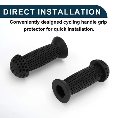 Unique Bargains Child Bike Handlebar Grips Covers 3.94" Black 1 Pair 5 Unique Bargains Child Bike Handlebar Grips Covers 3.94" Black 1 Pair - Image 5