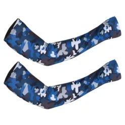 Unique Bargains Basketball Sports Camouflage Cooling Arm Elbow Compression Sleeve Blue 1 Pair -Futuro Brand GUEST 6383fa6e 92bf 4903 8962 364d59324e5b