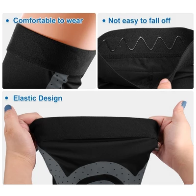 Unique Bargains Knee Calf Compression Sleeve Leg Compression Socks Sore Muscles Elastane 1 Pair 3 Unique Bargains Knee Calf Compression Sleeve Leg Compression Socks Sore Muscles Elastane 1 Pair - Image 3