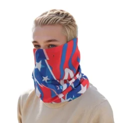 Unique Bargains Sunscreen Stars Pattern Face Scarf Mask Red Blue 1 Pc -Futuro Brand GUEST 64d3a466 72f3 4d35 98ff b63533614bcf