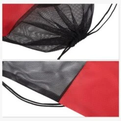 Unique Bargains Drawstring Backpacks Polyester Red 1 Pc -Futuro Brand GUEST 6711f376 52e7 4d85 9b5d 84dfc7c40a03