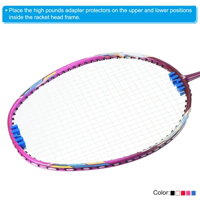 Unique Bargains High Pounds Adapter Protector Embedded Tennis Badminton Stringing Racquet Load Spreaders 4 Pcs 4 Unique Bargains High Pounds Adapter Protector Embedded Tennis Badminton Stringing Racquet Load Spreaders 4 Pcs - Image 4