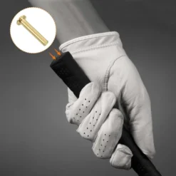 Unique Bargains Golf Club Sports Brass Tip Weights Plug Insert Copper 3 Pcs