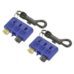 Unique Bargains Portable Retractable 3 In 1 Head Design Brass Wire Bristle With Clip Golf Club Brushes 2 Pcs -Futuro Brand GUEST 67b89439 0cca 49de afab 9b6944c77cf2