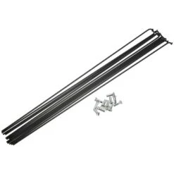 Unique Bargains 14G J Bend Bike Bicycle Spokes With Nipples Steel Black 12 Pcs -Futuro Brand GUEST 67c09608 25f2 46a8 a55f 850cc50d4303