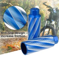 Unique Bargains Universal Aluminum Alloy Axle Rear Foot Pegs For BMX MTB Bike Fit 3/8 Inch 1 Pair -Futuro Brand GUEST 68575a99 8d35 49f5 9c5b 6f9408d4643a
